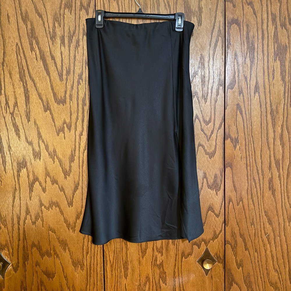 Nine West Classic Black Midi Skirt